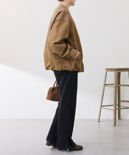 拼接MA-1飛行夾克