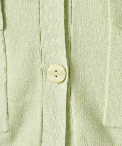 【領口可拆卸】開領針織開衫