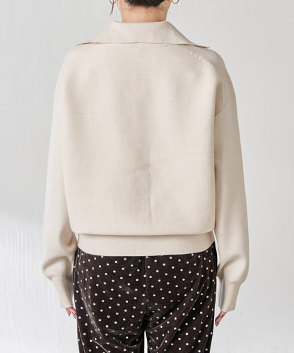 【領口可拆卸】開領針織開衫