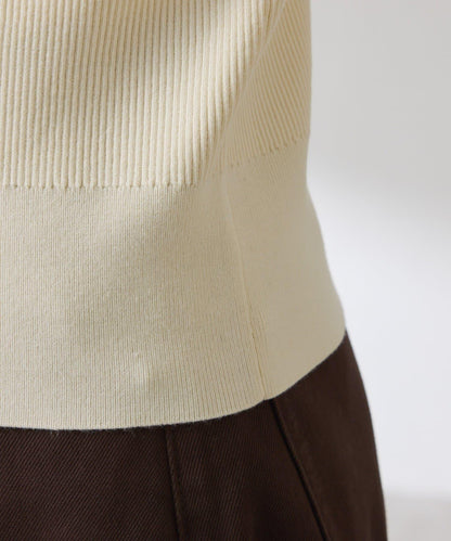 【前後兩穿】條紋紐扣修身開衫