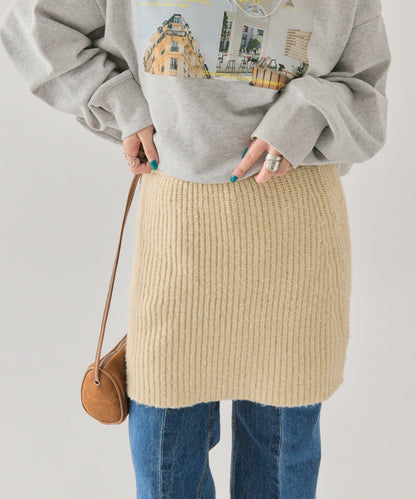 亮片針織半身裙