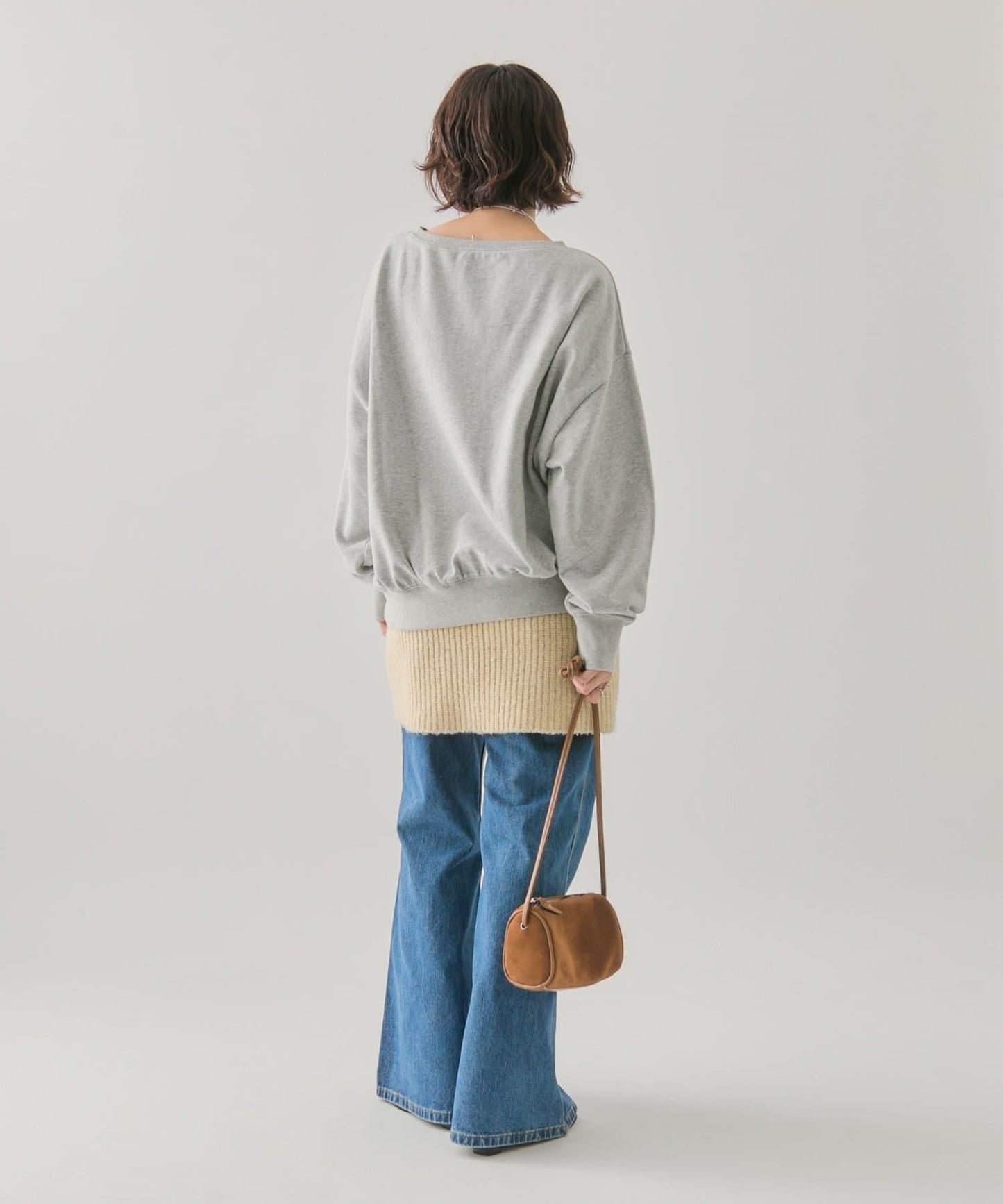 亮片針織半身裙