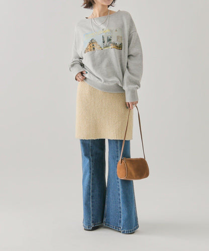 亮片針織半身裙