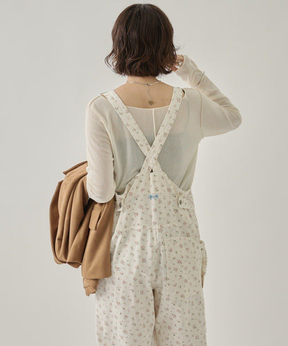 背部設計連體褲