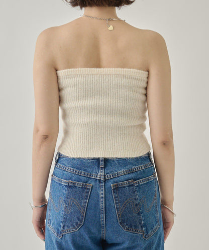 帶束身胸衣雙拉鍊開衫