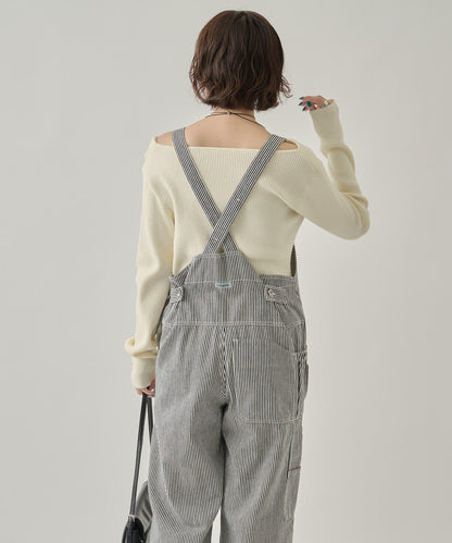 背部設計連體褲