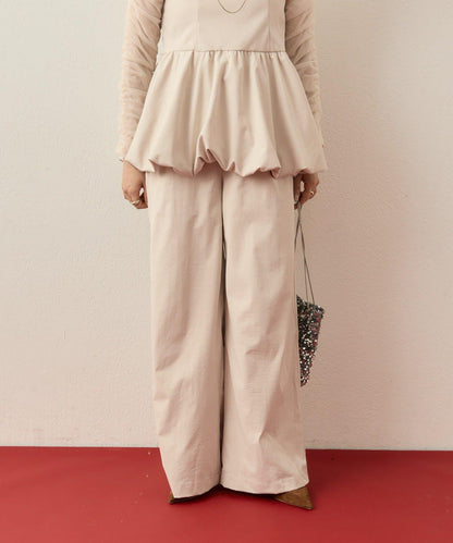 ≪10/20 12:00開始!≫【@aoiikegaya企劃】網紗拼接荷葉邊套裝