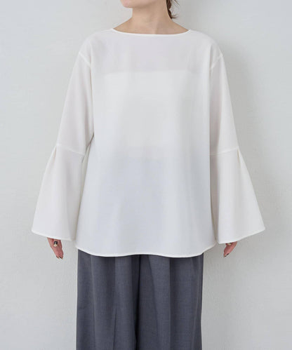 【近日開始】【前後兩穿】喬其紗喇叭袖