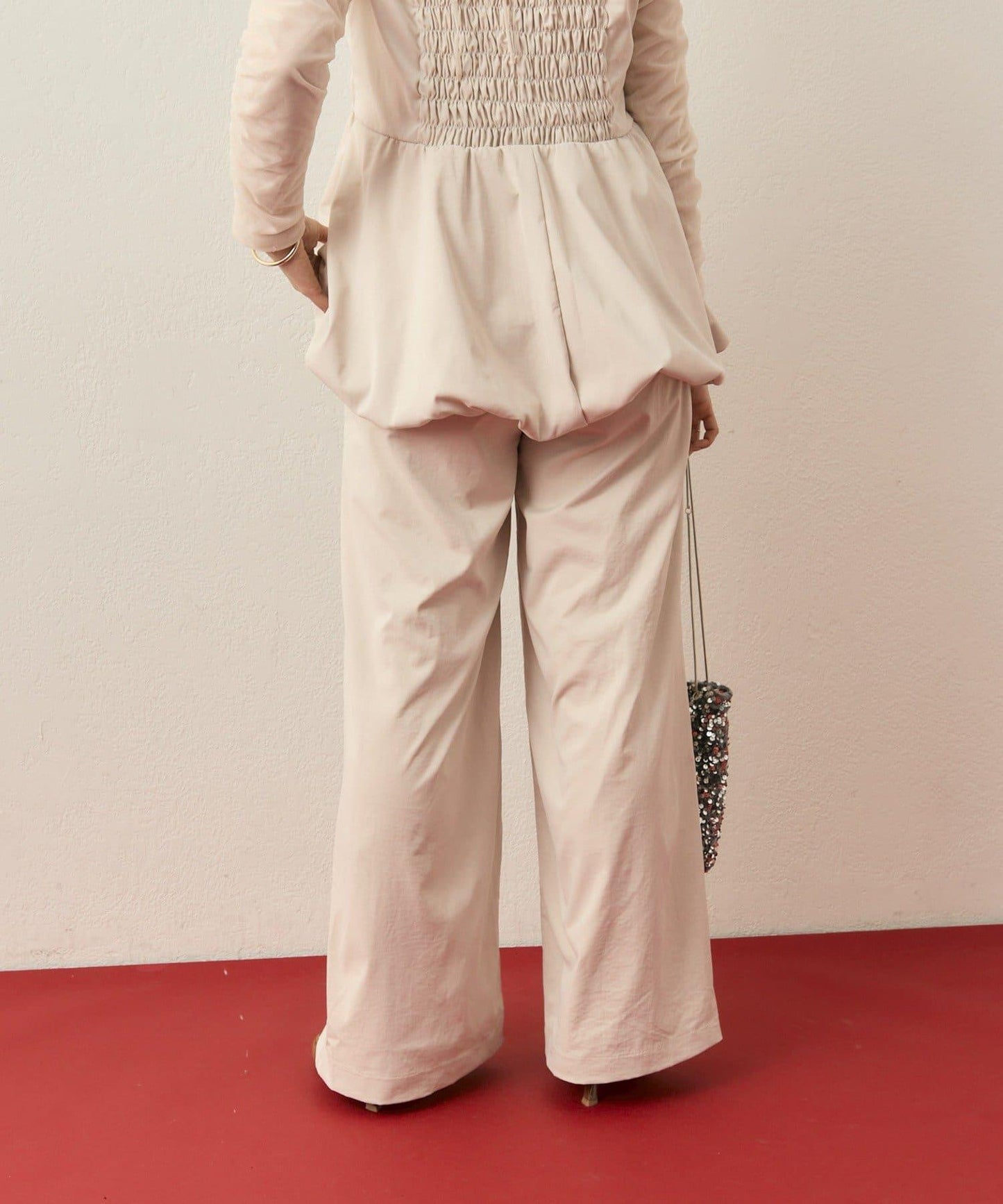 ≪10/20 12:00開始!≫【@aoiikegaya企劃】網紗拼接荷葉邊套裝