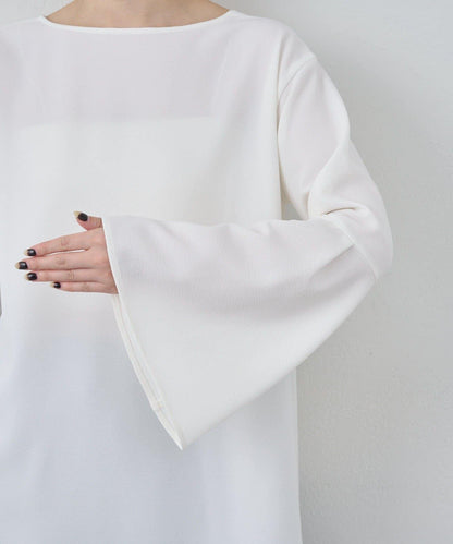 【近日開始】【前後兩穿】喬其紗喇叭袖