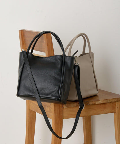 真皮口袋迷你包