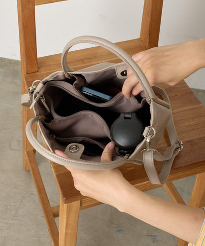 真皮口袋迷你包