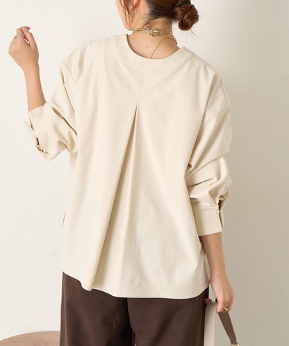 彈力磨毛高領襯衫