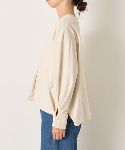 彈力磨毛高領襯衫