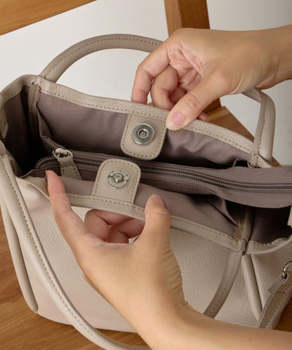 真皮口袋迷你包