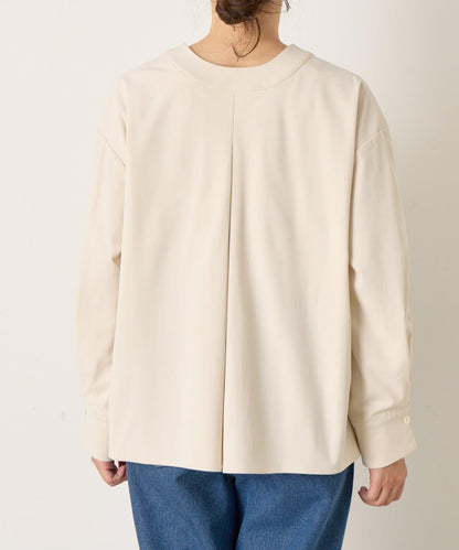 彈力磨毛高領襯衫