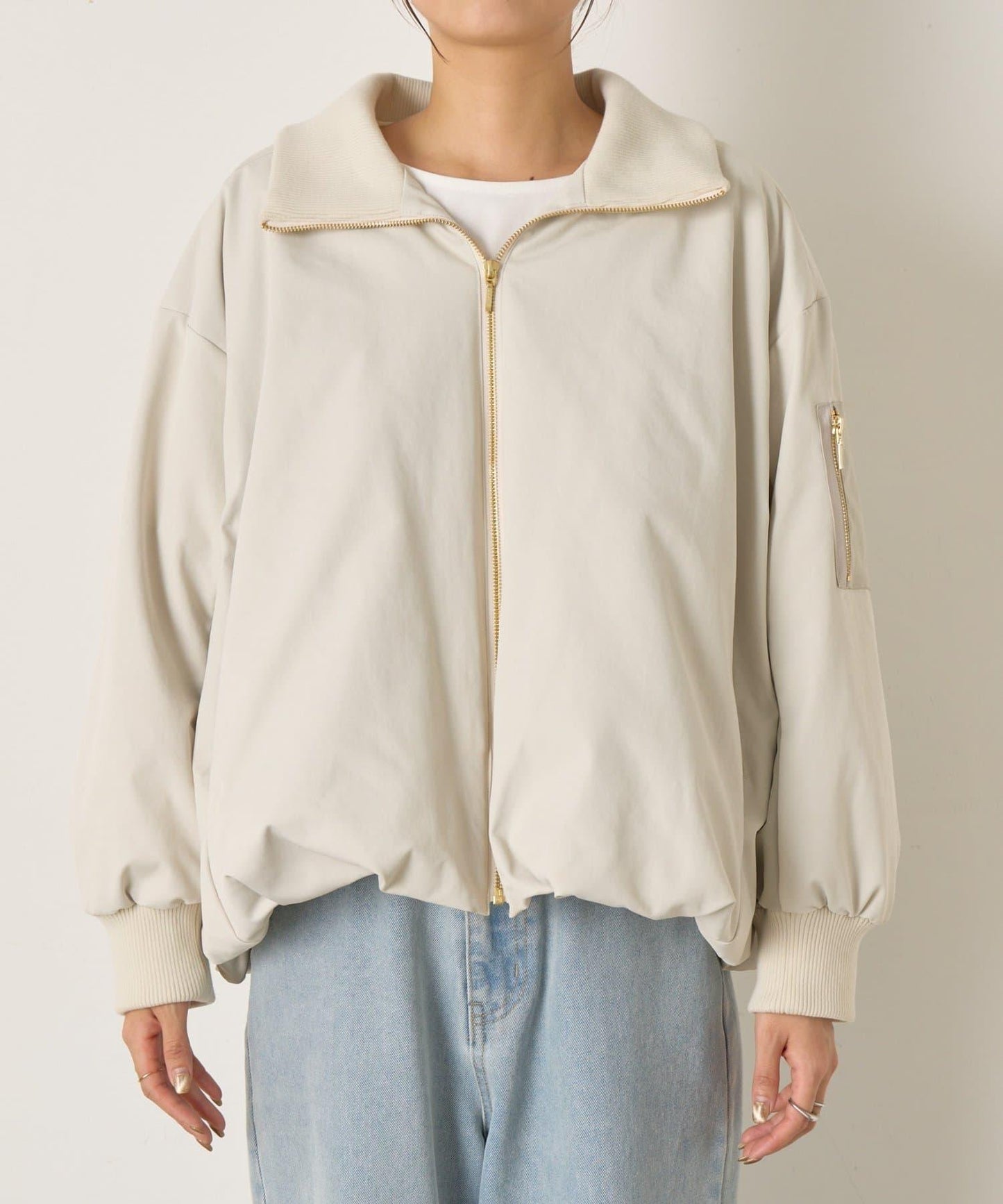 中棉羽絨氣球夾克