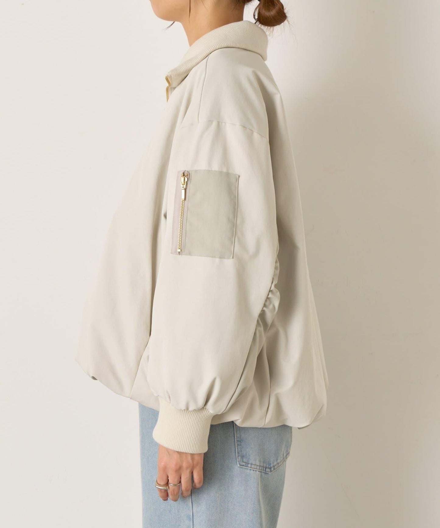 中棉羽絨氣球夾克