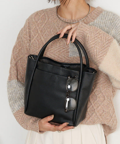 真皮口袋迷你包