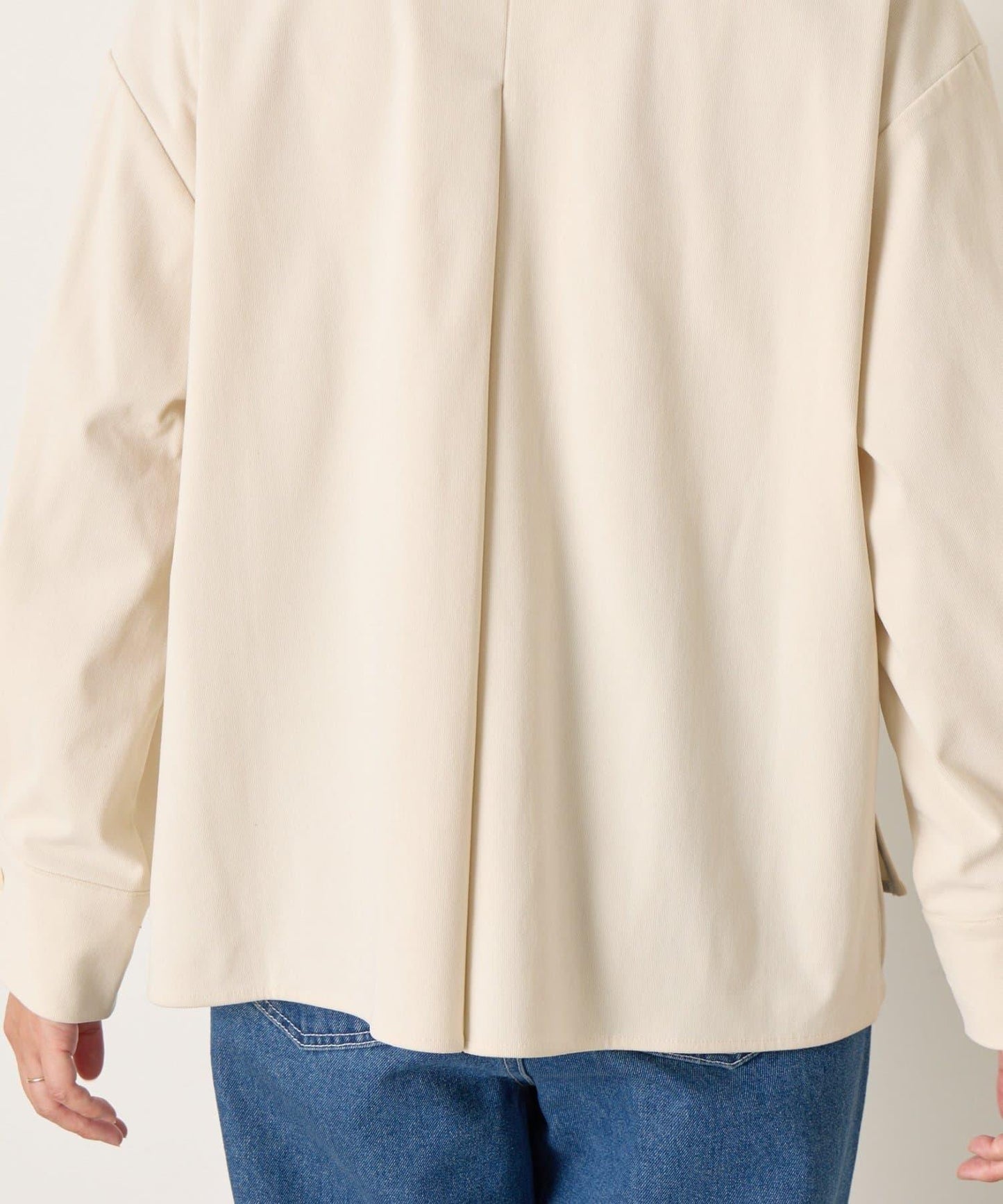 彈力磨毛高領襯衫