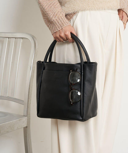 真皮口袋迷你包