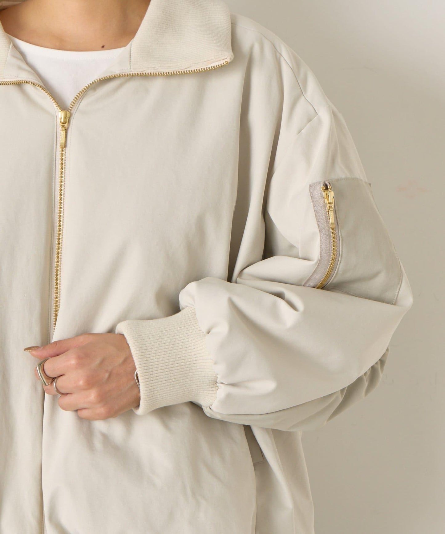 中棉羽絨氣球夾克