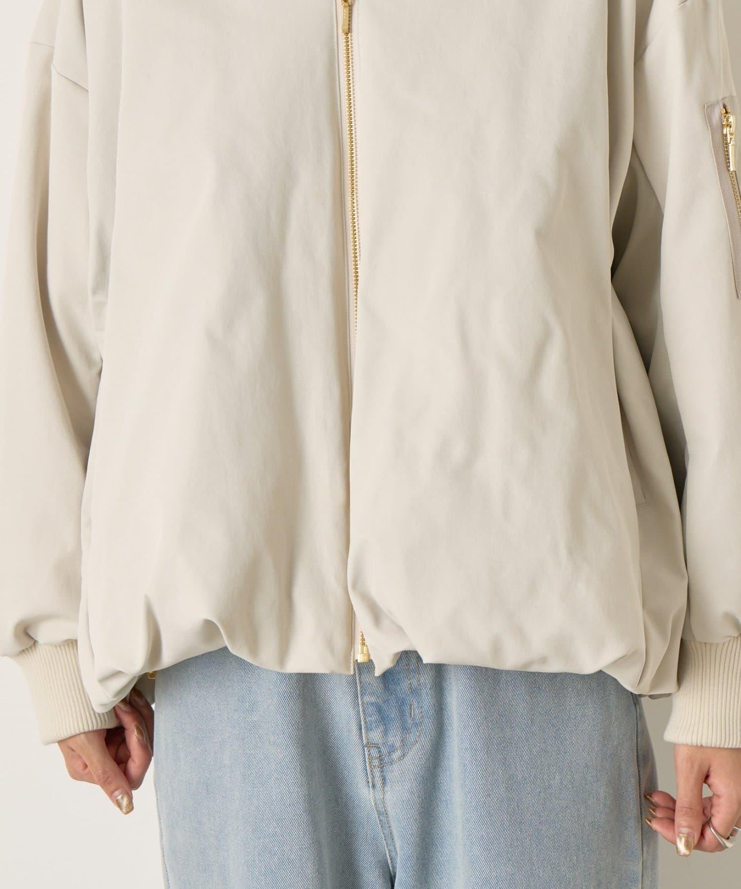 中棉羽絨氣球夾克