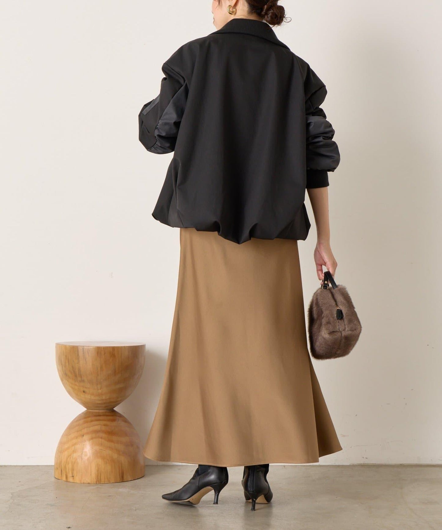 中棉羽絨氣球夾克