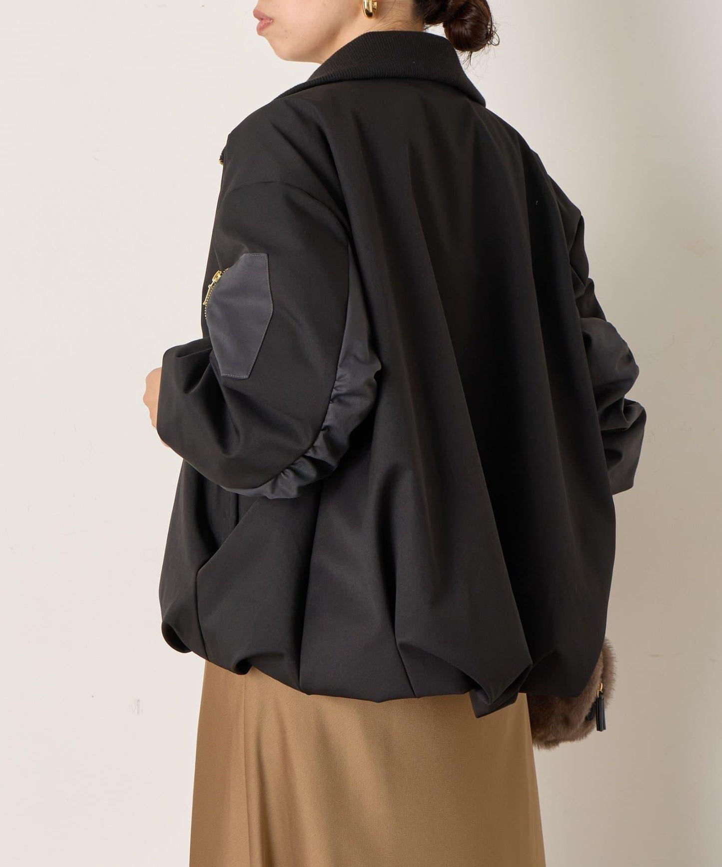 中棉羽絨氣球夾克