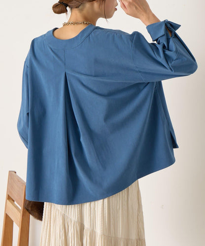 彈力磨毛高領襯衫