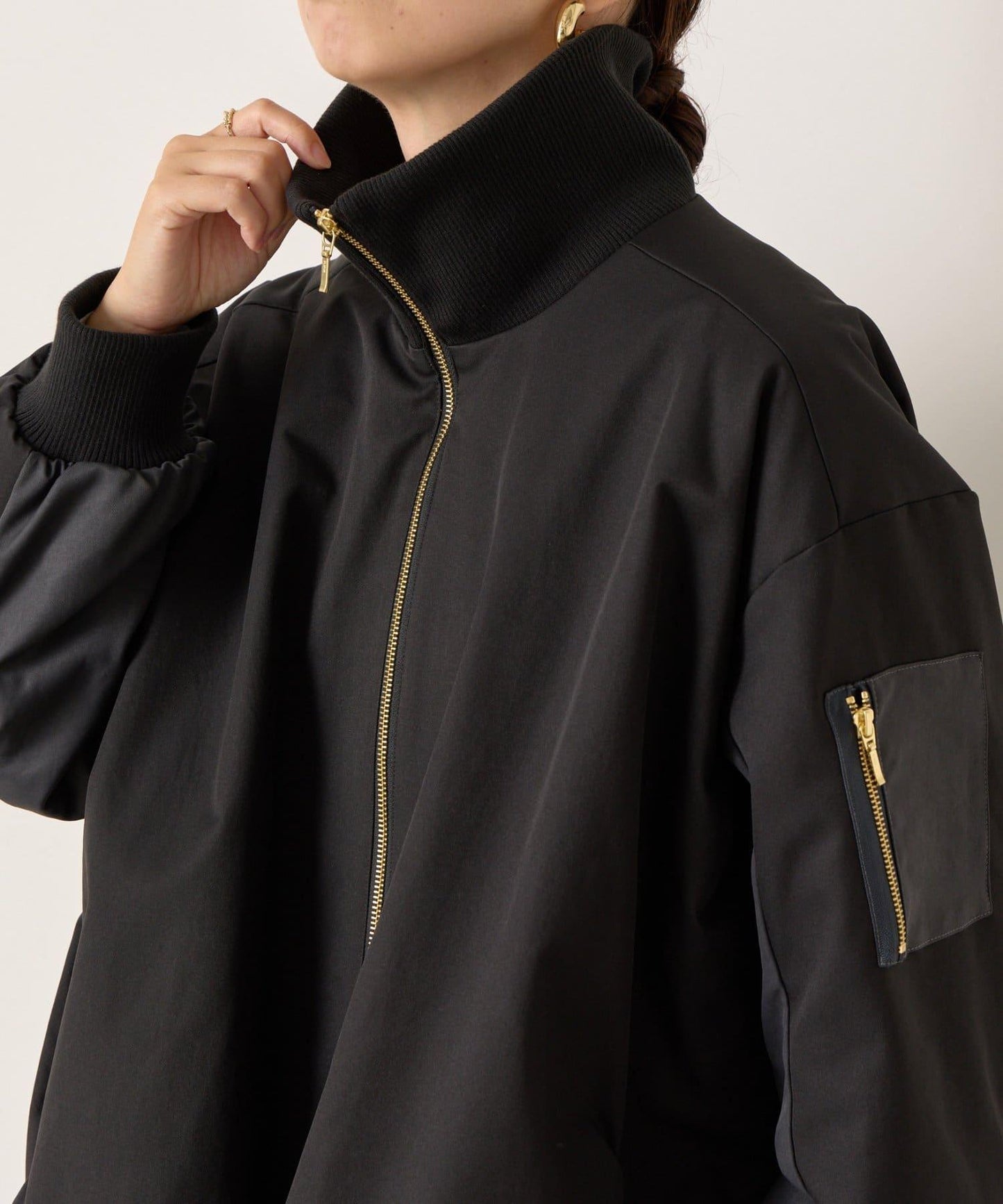 中棉羽絨氣球夾克