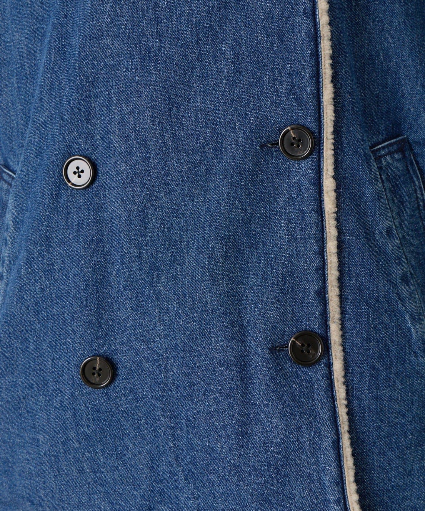 牛仔羊羔絨大衣