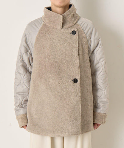 牛仔羊羔絨大衣