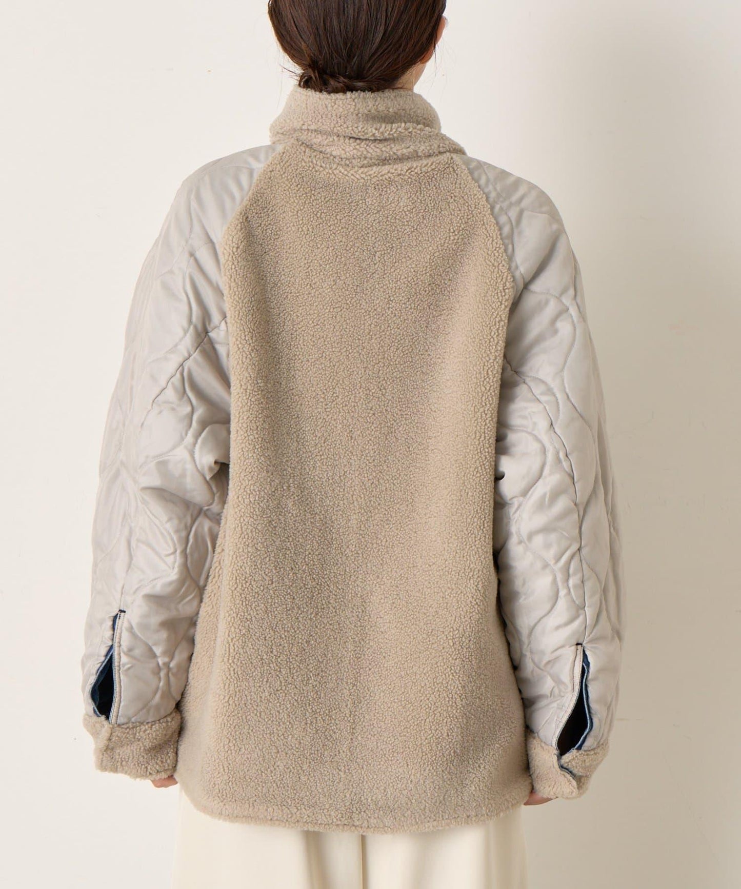 牛仔羊羔絨大衣