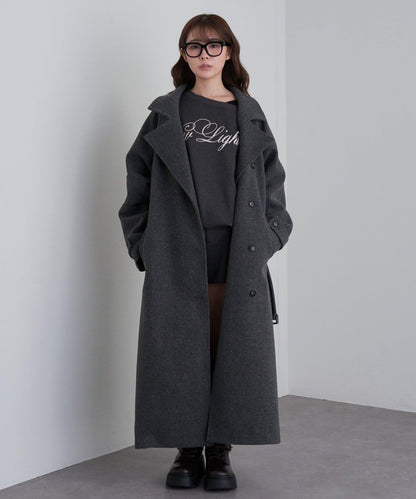 超長款夾克大衣