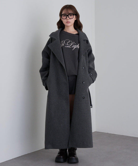 超長款夾克大衣