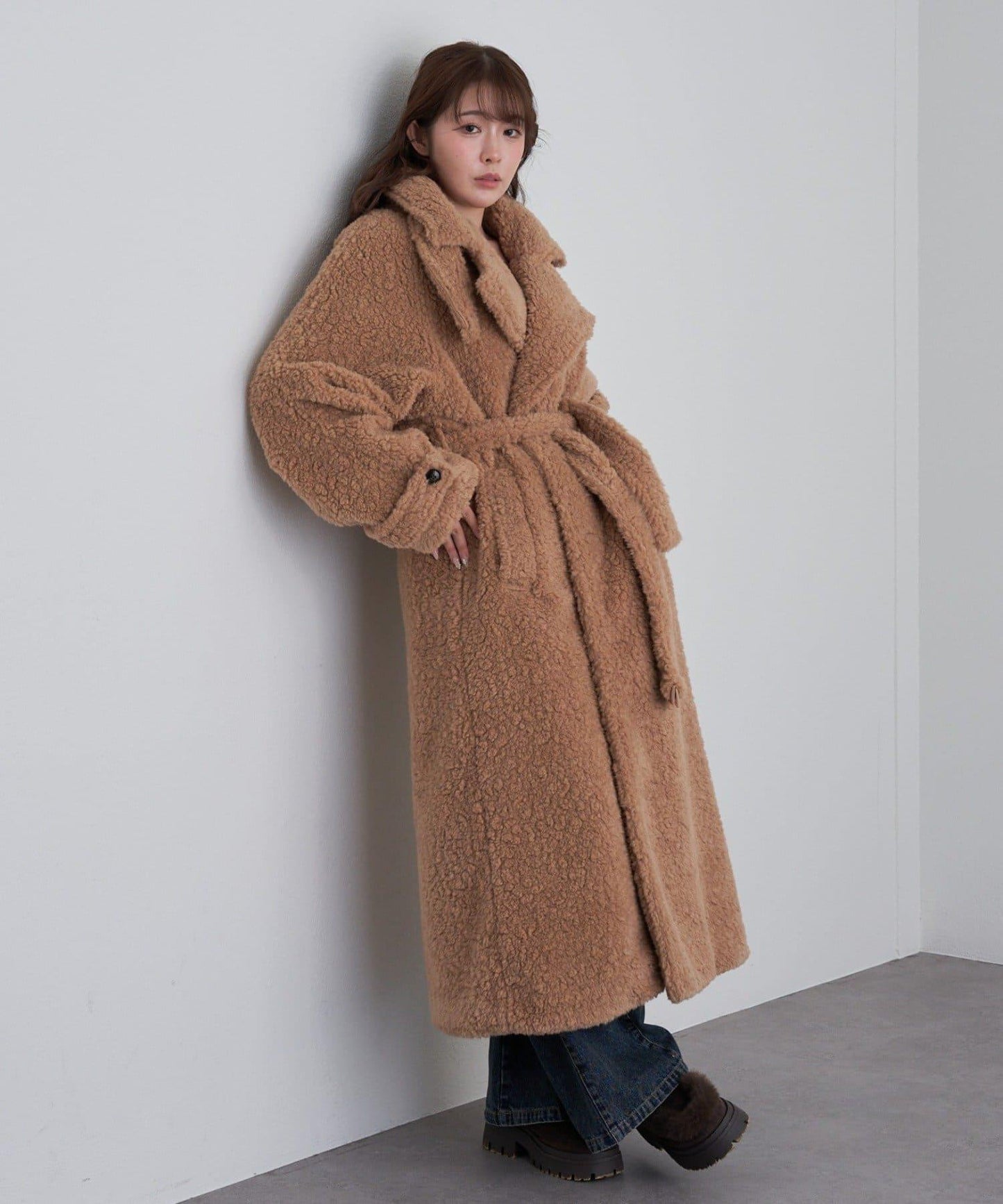 超長款夾克大衣