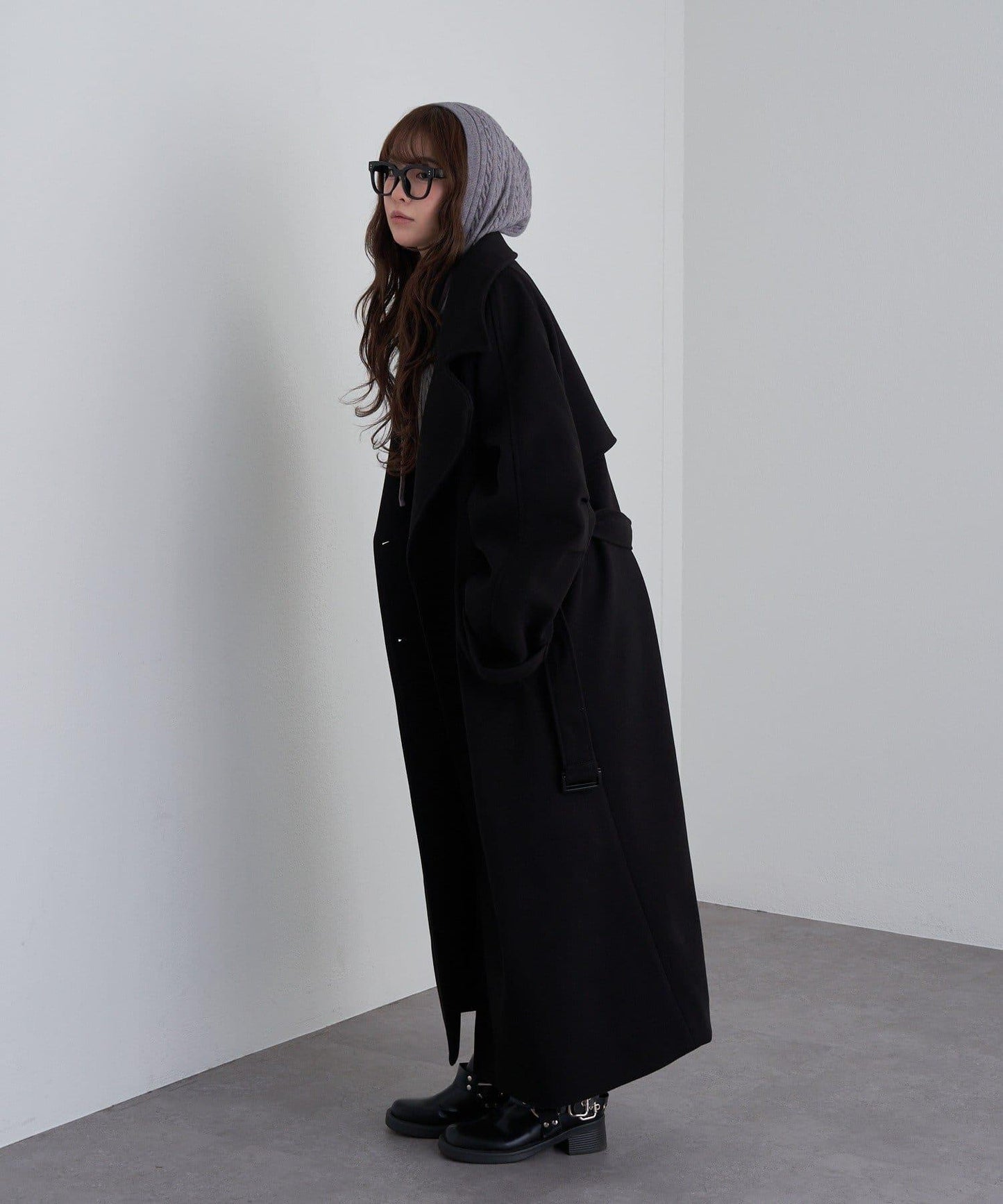 超長款夾克大衣