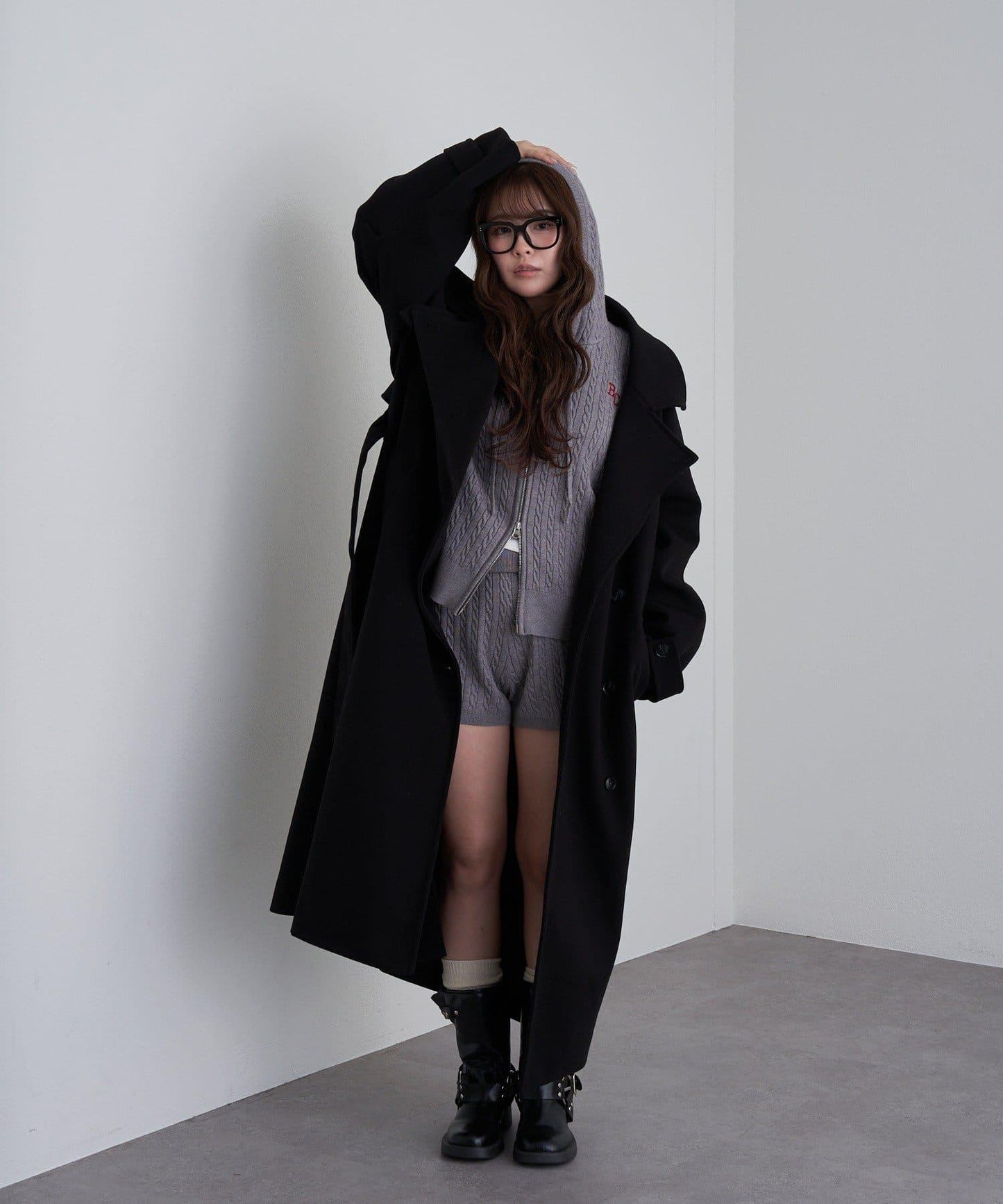 超長款夾克大衣