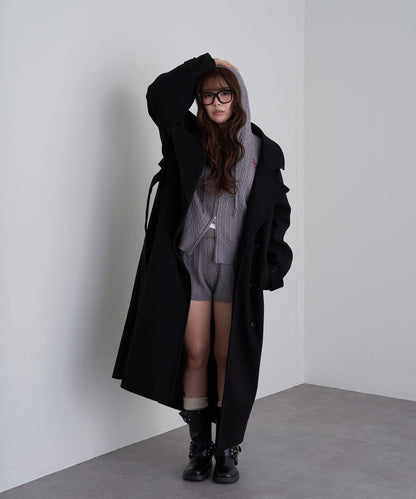 超長款夾克大衣