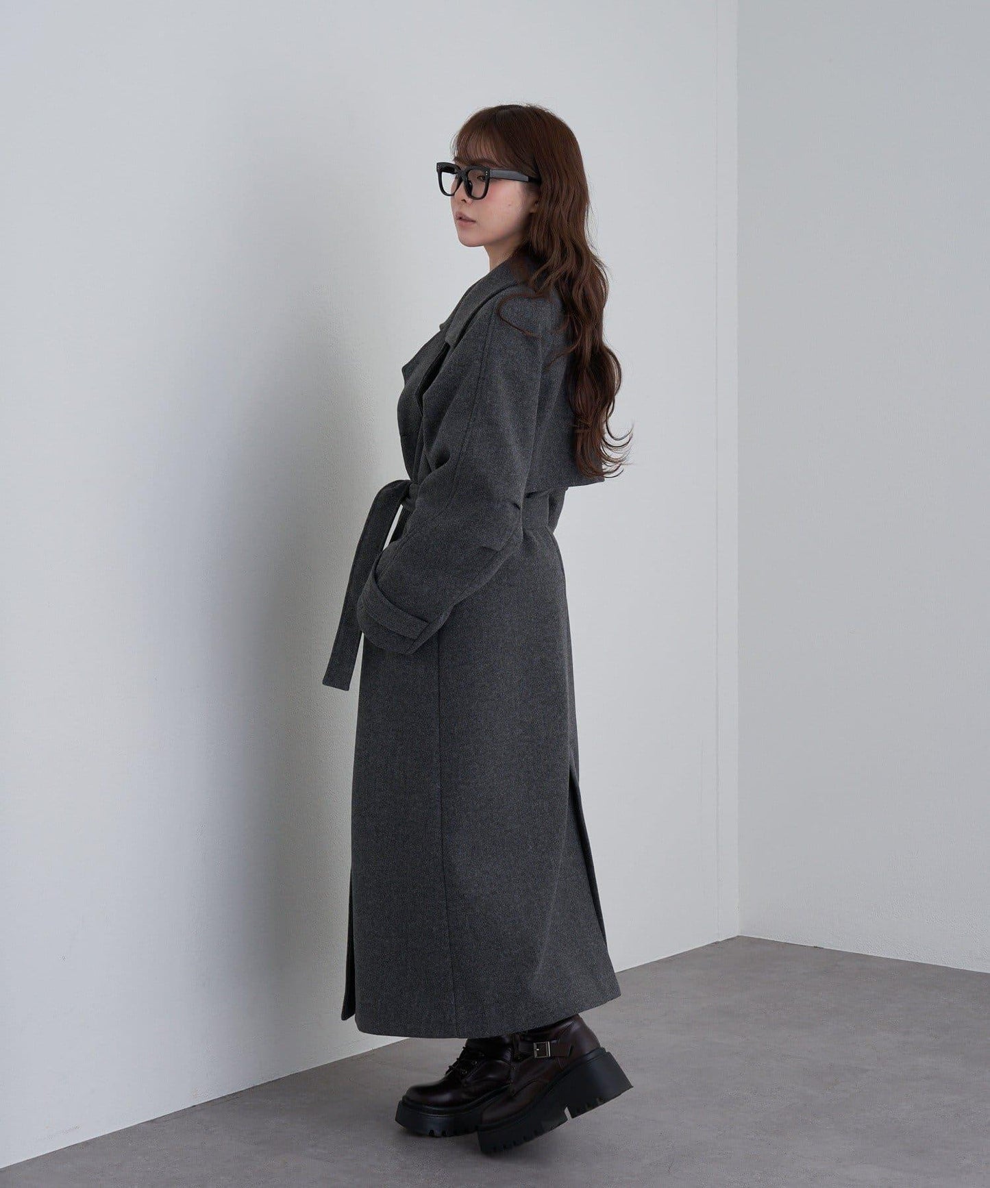 超長款夾克大衣