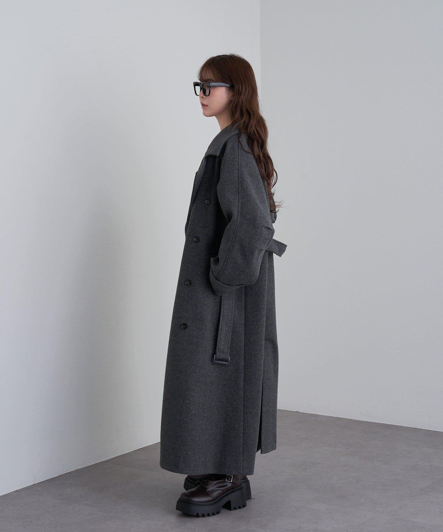 超長款夾克大衣