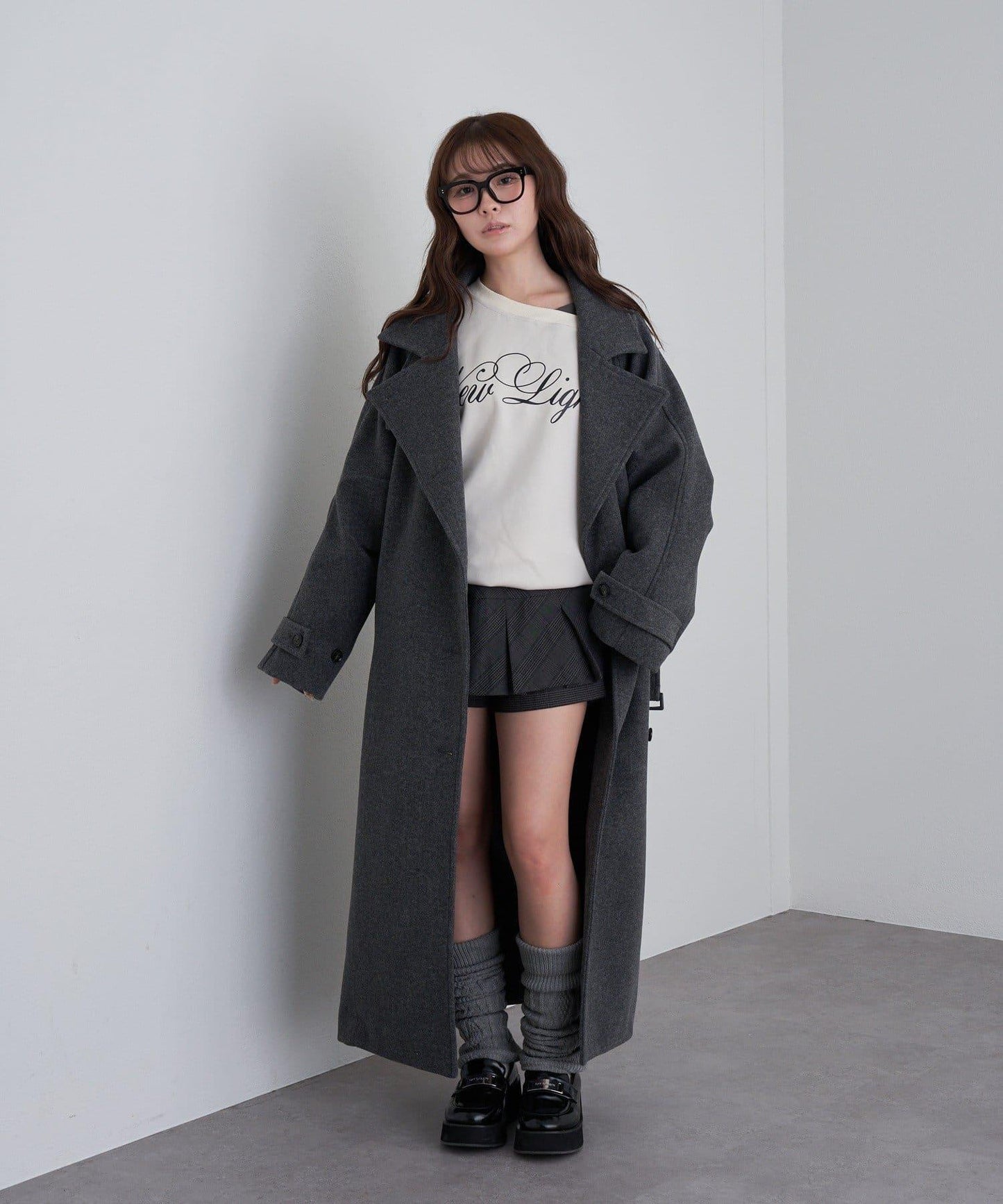 超長款夾克大衣