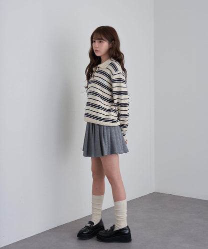 衛衣百褶迷你裙