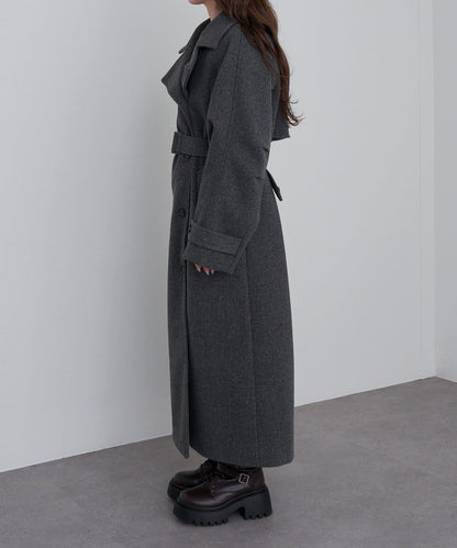 超長款夾克大衣