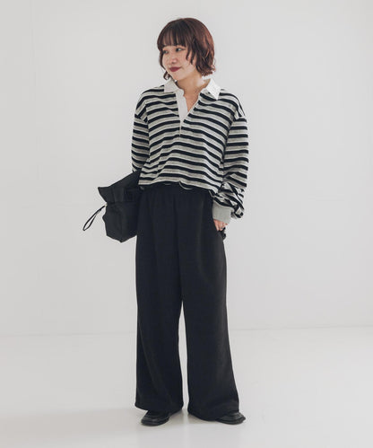 『聯名』THOUSAND MILE×URBAN RESEARCH 針織抓絨長褲