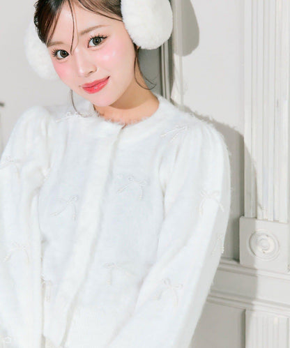 Twinkle蝴蝶結針織衫