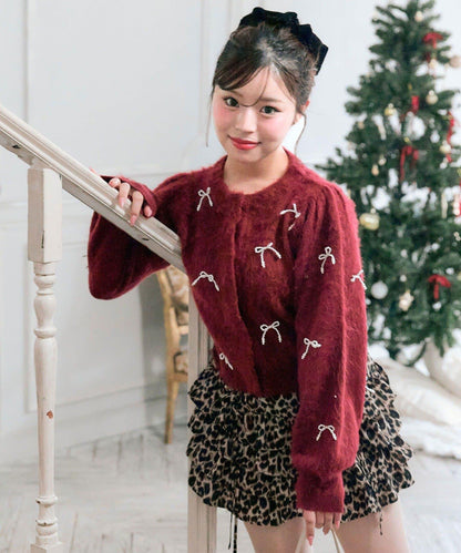 Twinkle蝴蝶結針織衫