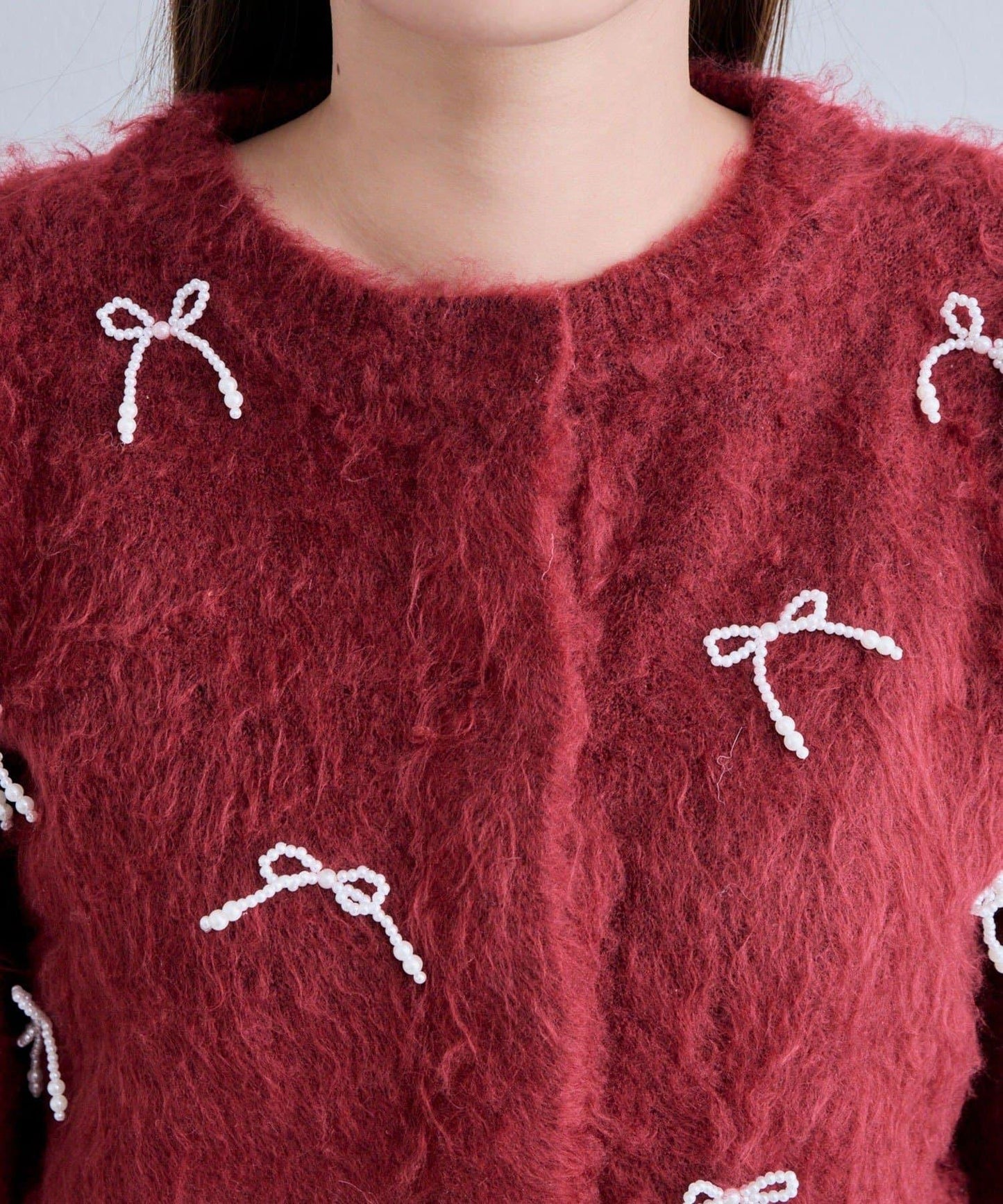 Twinkle蝴蝶結針織衫