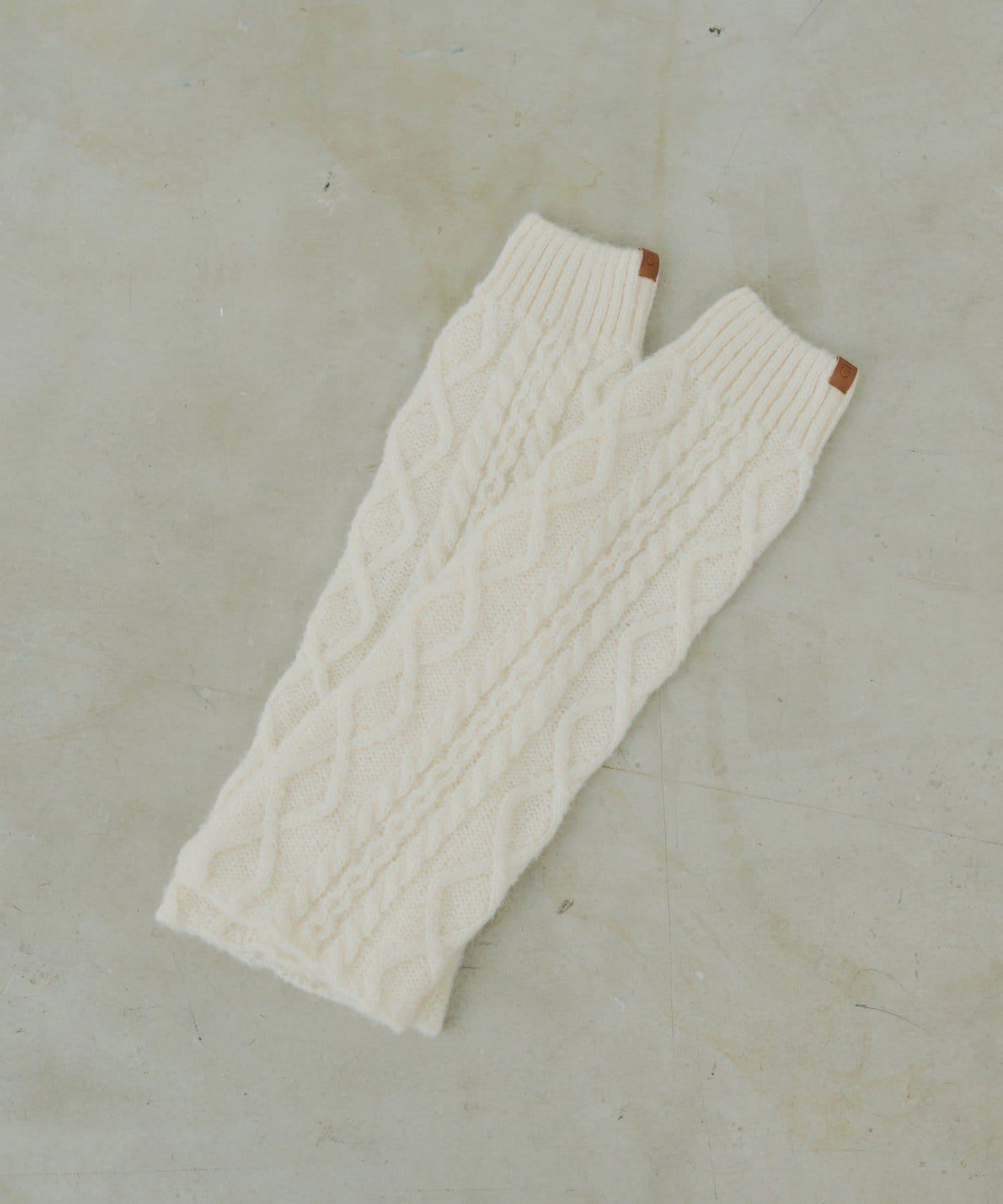 麻花編織護腿套